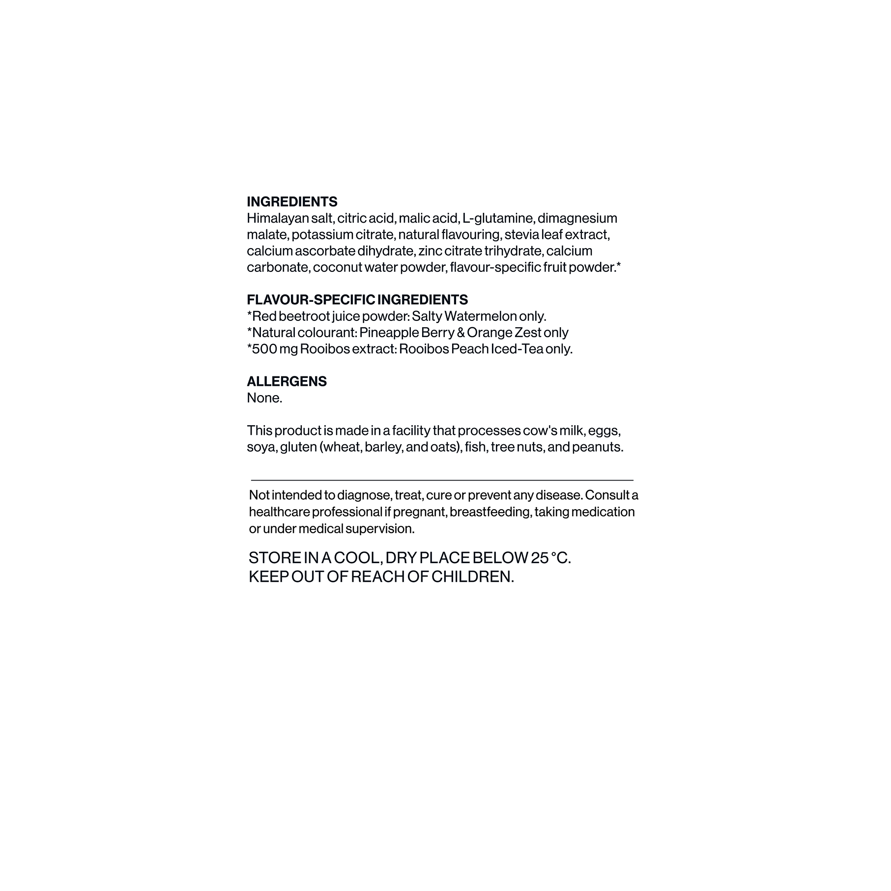 Electrolyte Hydration System